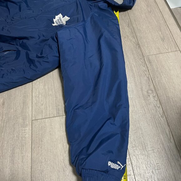 Puma NHL Toronto Maple Leafs Winter Jacket Size Large Vintage TML - Picture 12 of 15